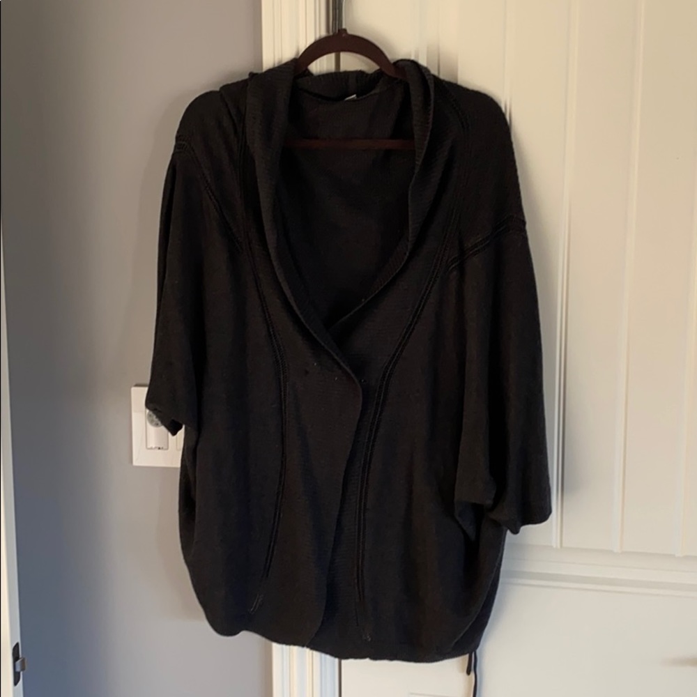 Lululemon Black Cardigan